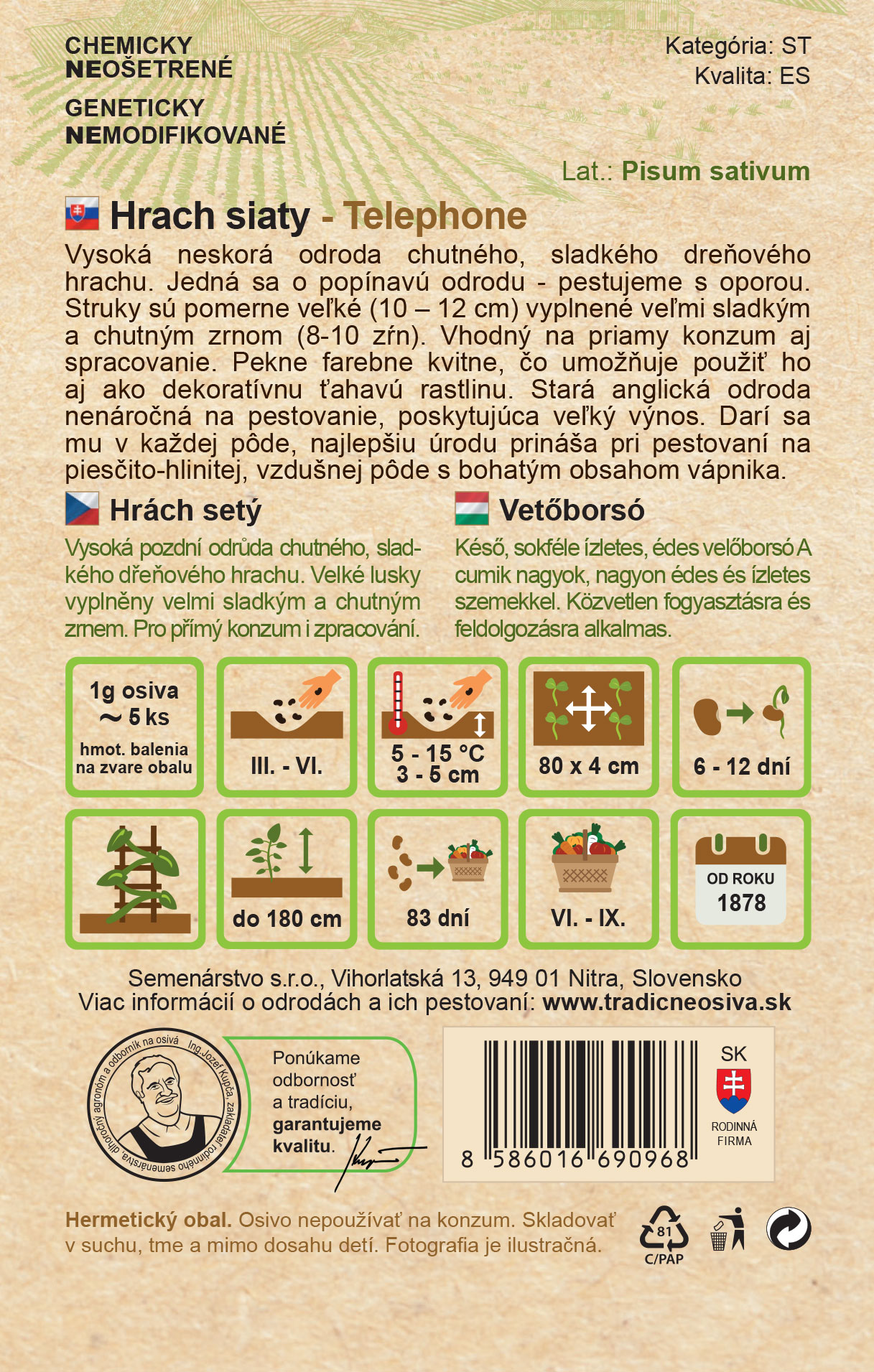 Hrach siaty – Obrázok 2