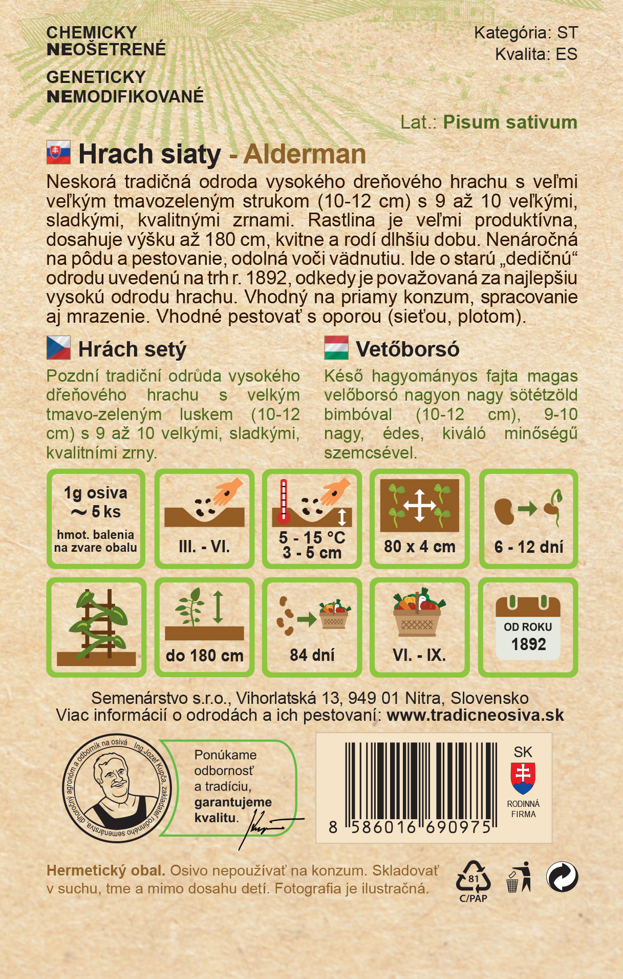 Hrach siaty – Obrázok 2
