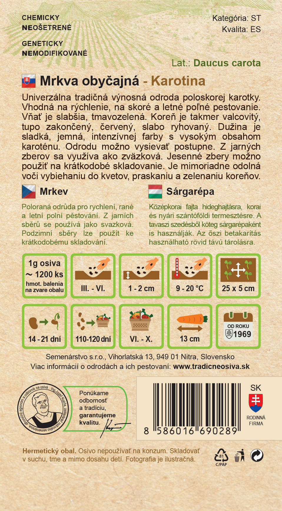 Mrkva obyčajná – Obrázok 2
