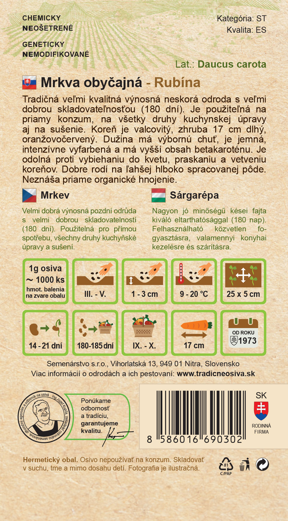 Mrkva obyčajná – Obrázok 2
