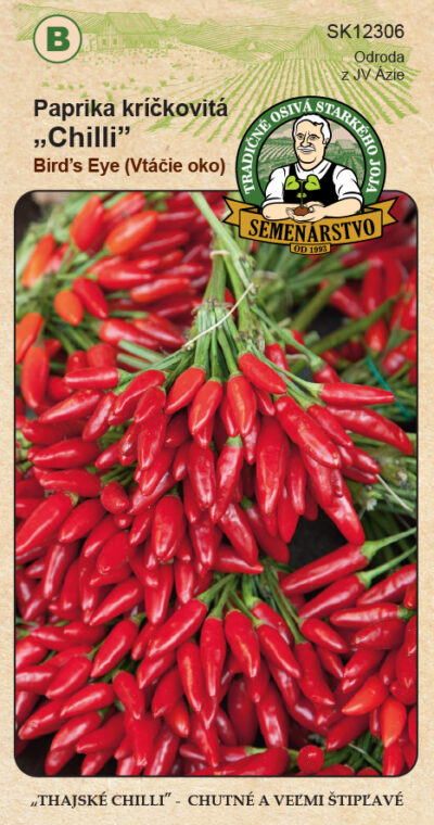 Paprika kríčkovitá "Chilli"